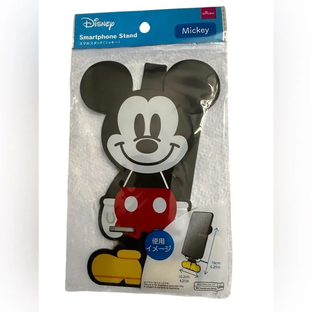 Disney Mickey Mouse Phone Holder and welcome sign.